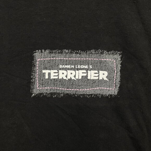 Bloody Disgusting x Terrifier Horror Movie Collage Tshirt size XL - Picture 3 of 5